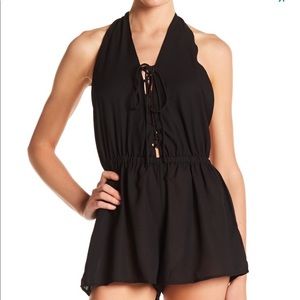 Elan Open Back Romper
